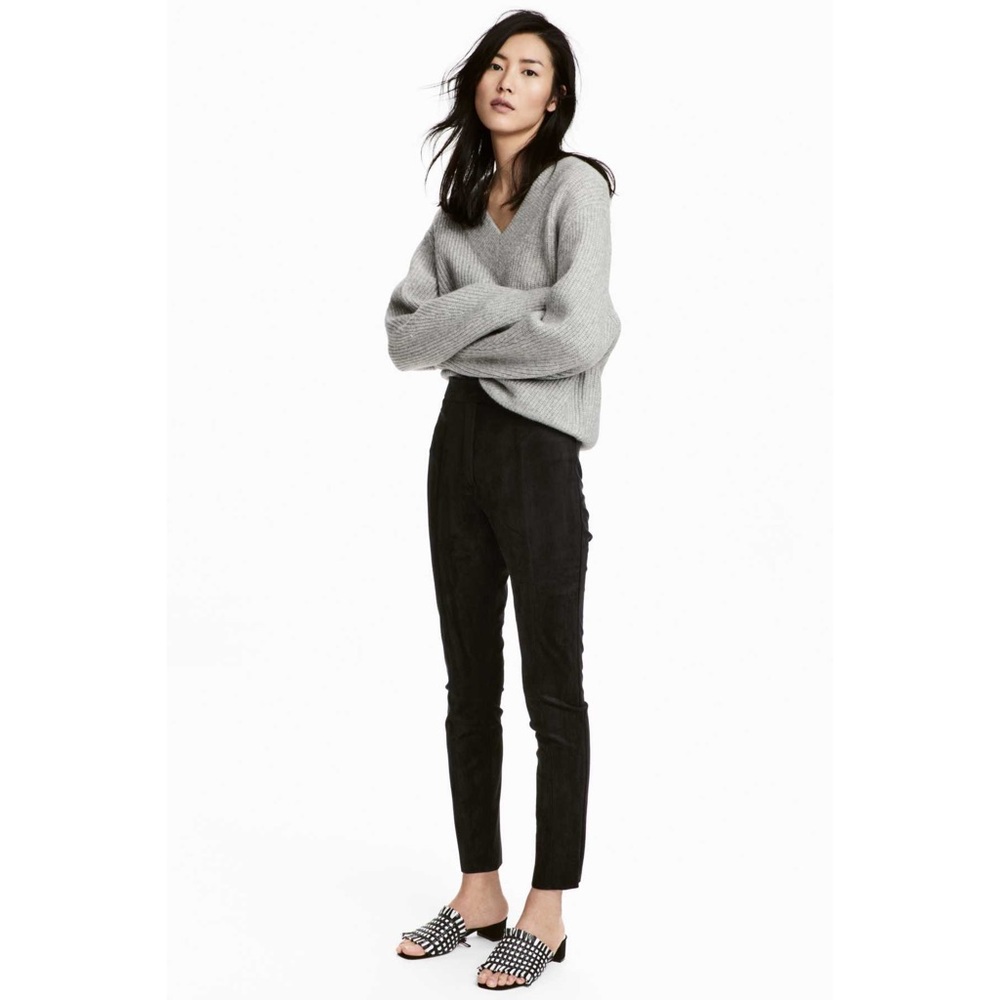 H&M Faux Suede Pants